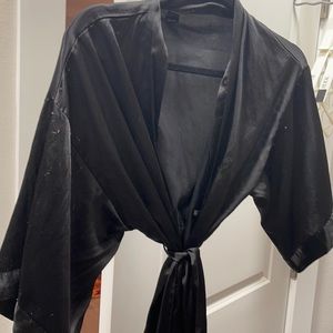 Victoria secret satin robe